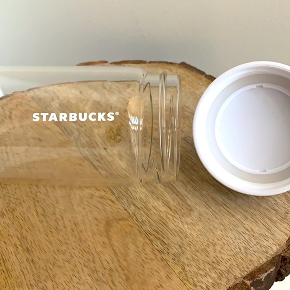 NWOT ✨Starbucks 2016✨ Atlanta YOU ARE HERE collection glass bottle with lid - Picture 6 of 7